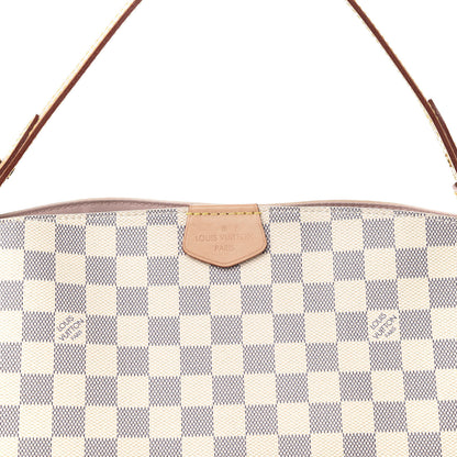 Louis Vuitton Damier Azur Graceful PM Rose Ballerine 11 of 12