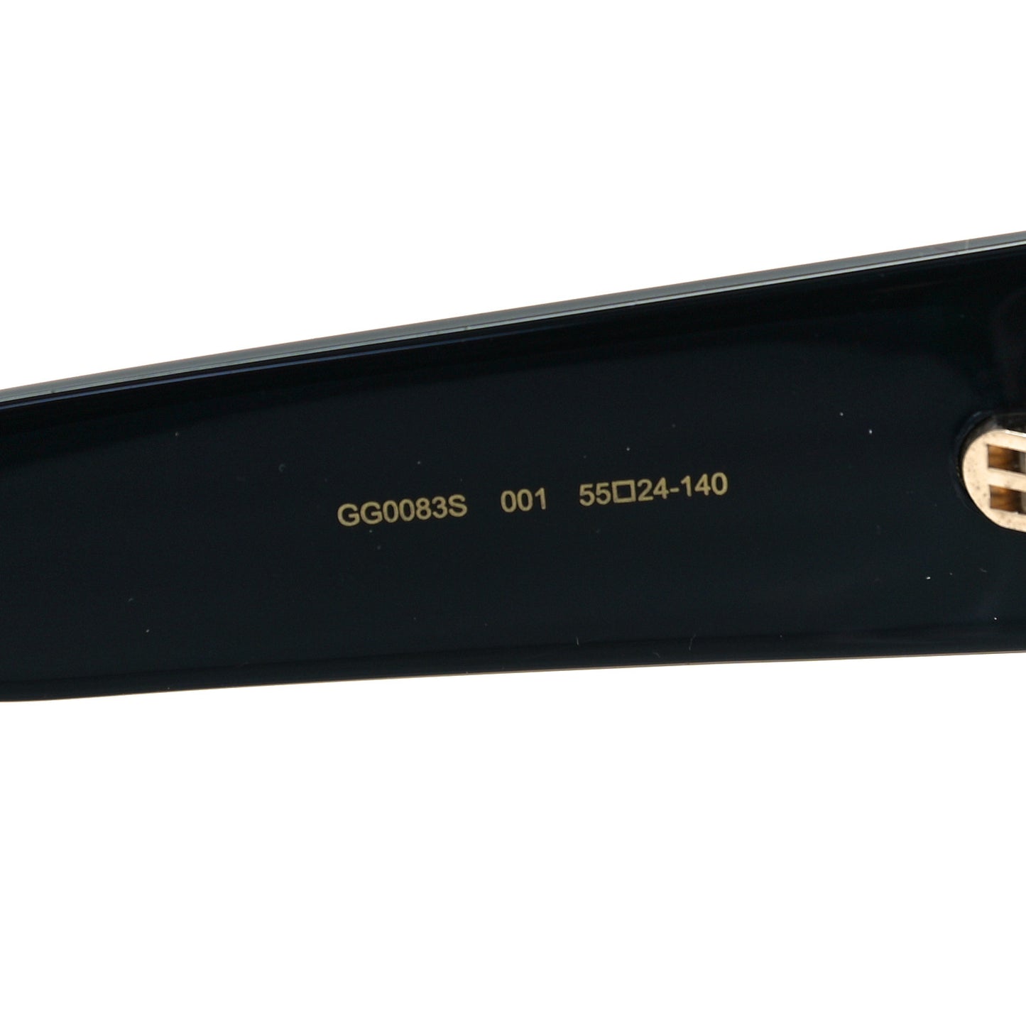 Acetate Square Frame Sunglasses GG0083S Glitter Red Black Green