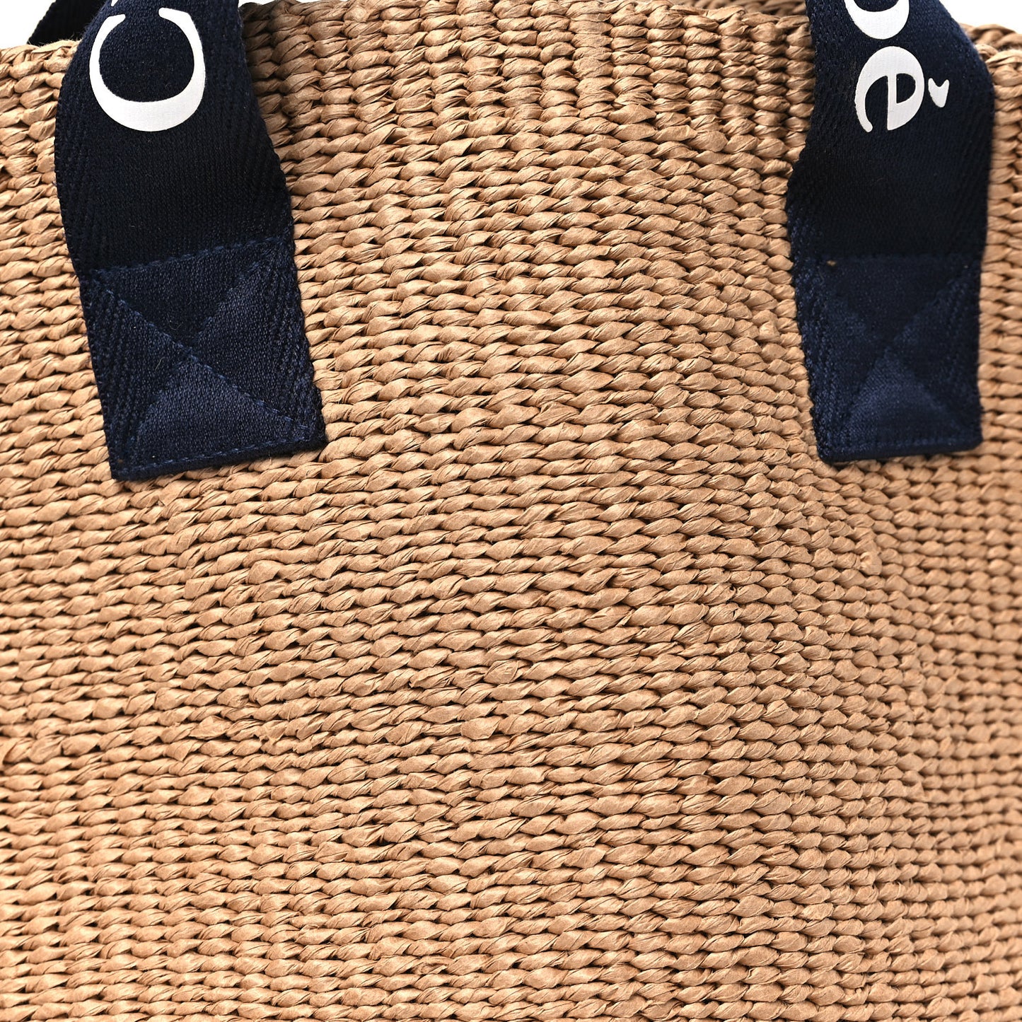 X MIFUKO Raffia Kids Basket Bag Black Beige