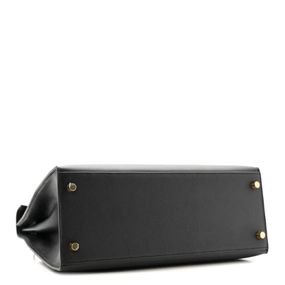 Hermes Epsom Kelly Sellier 28 Black 4 of 13