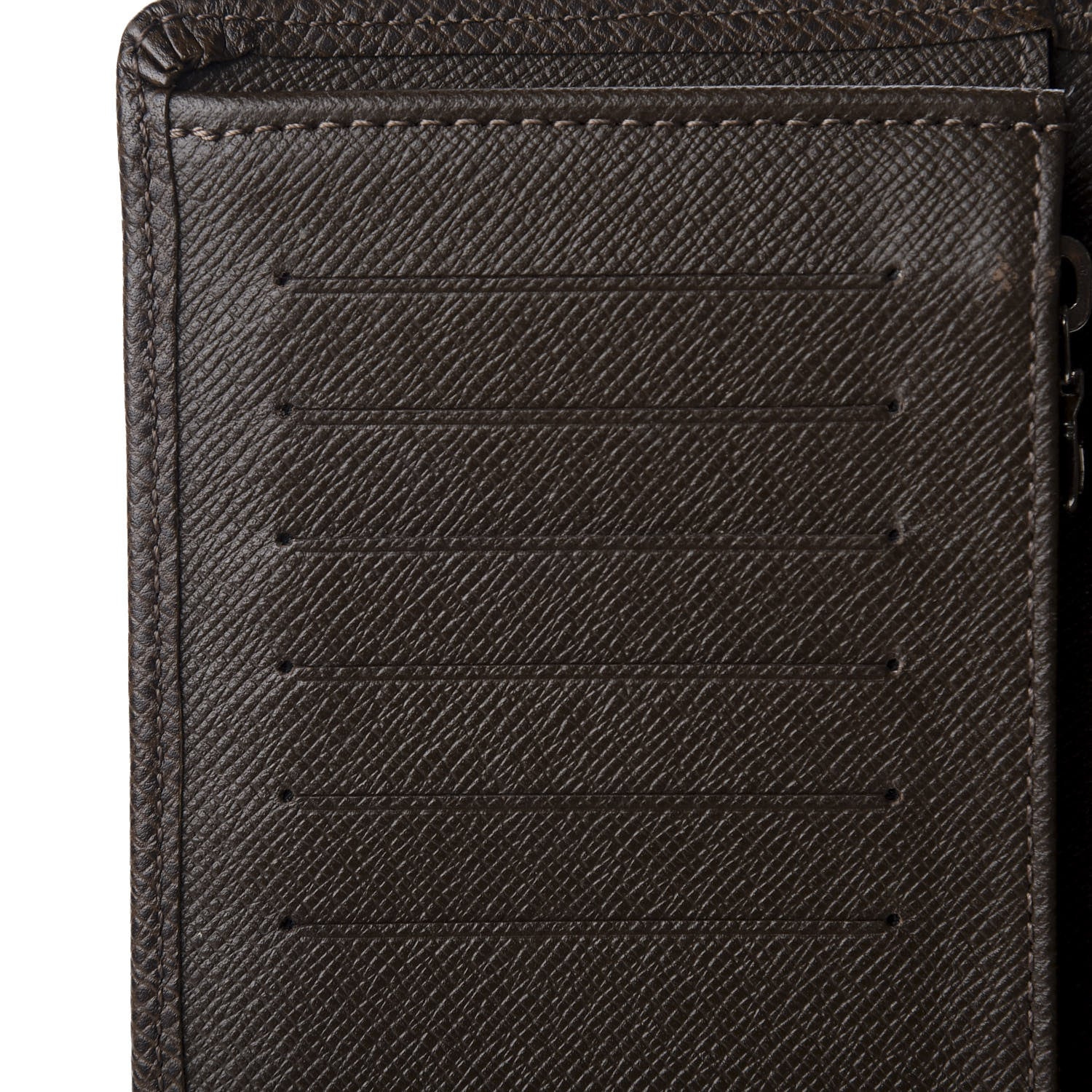 Louis Vuitton Taiga Brazza Wallet Grizzli 9 of 10