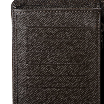Louis Vuitton Taiga Brazza Wallet Grizzli 9 of 10