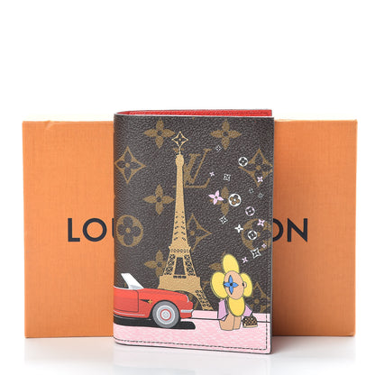Louis Vuitton Monogram 2019 Christmas Animation Passport Cover Rouge 8 of 8