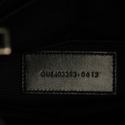 Saint Laurent Suede Fringe Crossbody Bag Black 5 of 6