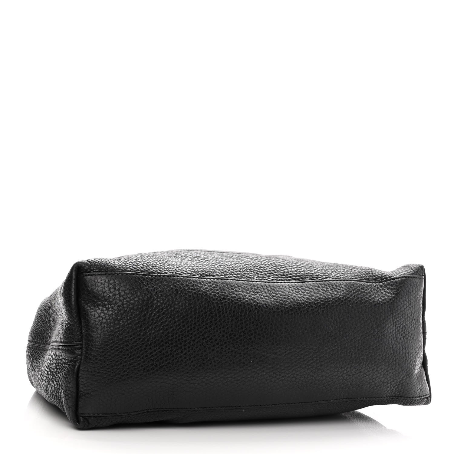 Gucci Pebbled Calfskin Medium Soho Chain Shoulder Bag Black 4 of 12