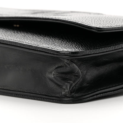 Chanel Caviar Timeless CC Wallet on Chain WOC Black 17 of 17