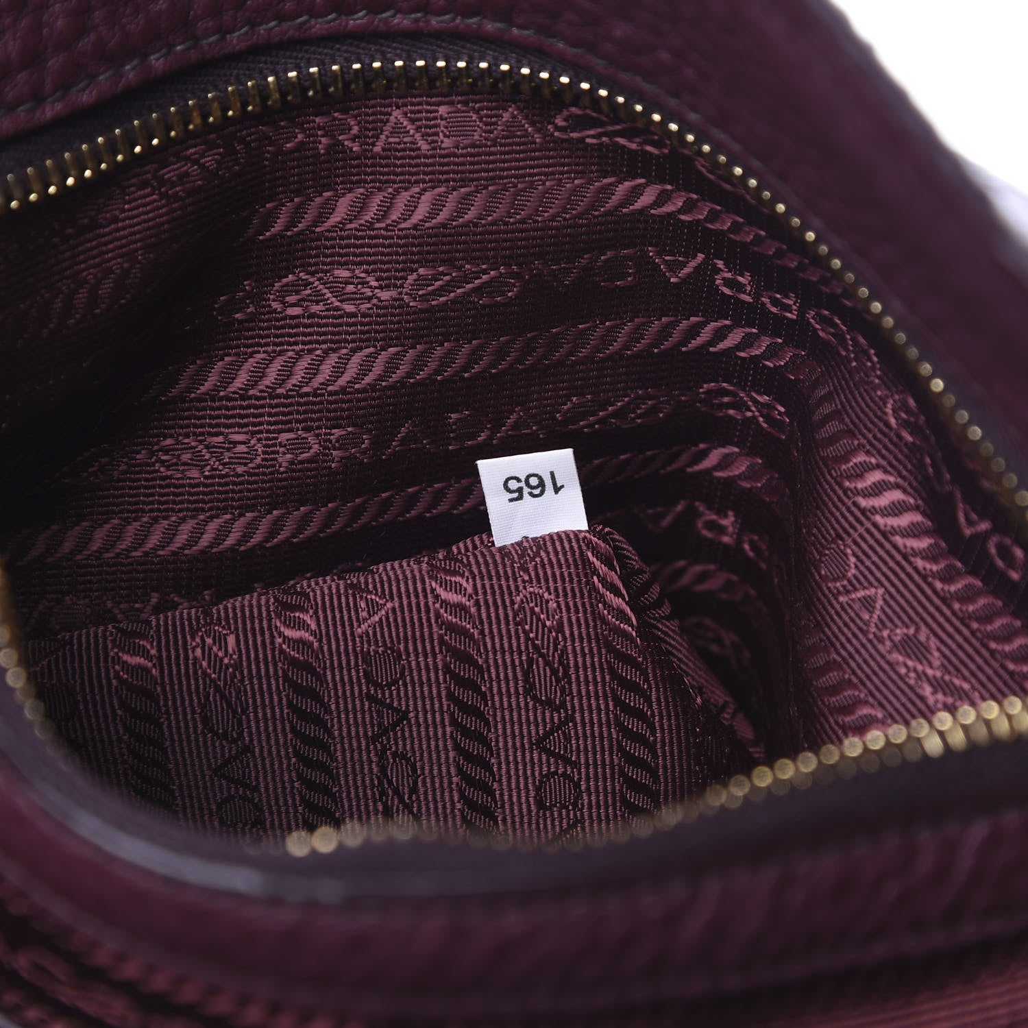 Prada Vitello Daino Tote Granato 8 of 15