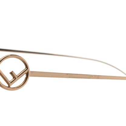 Fendi Metal F is Fendi Sunglasses FF 0323/S Gold 7 of 8
