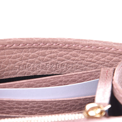 Gucci Dollar Calfskin Interlocking G Chain Wallet Soft Pink 7 of 8