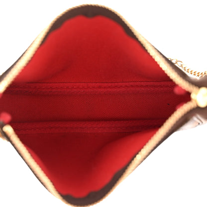 Louis Vuitton Damier Ebene Mini Pochette Accessories 5 of 7