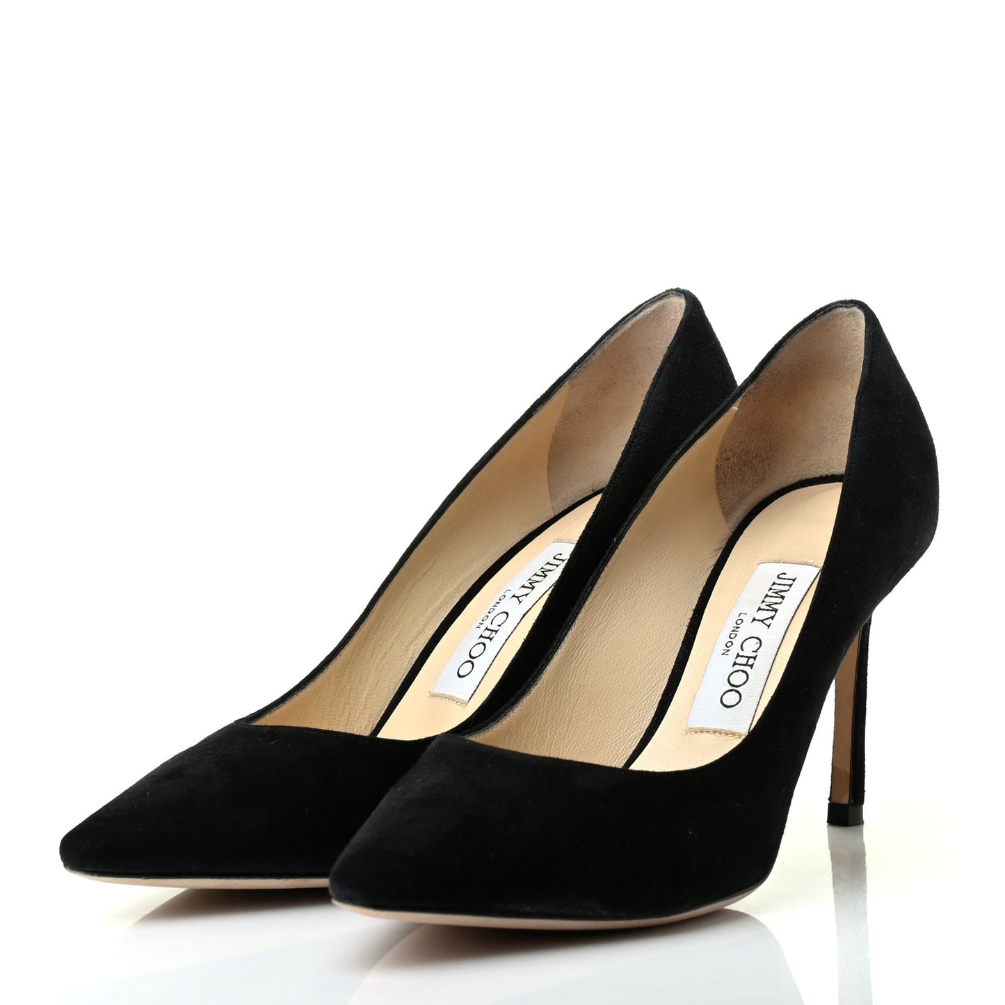 Suede Romy 85 Pumps 36.5 Black