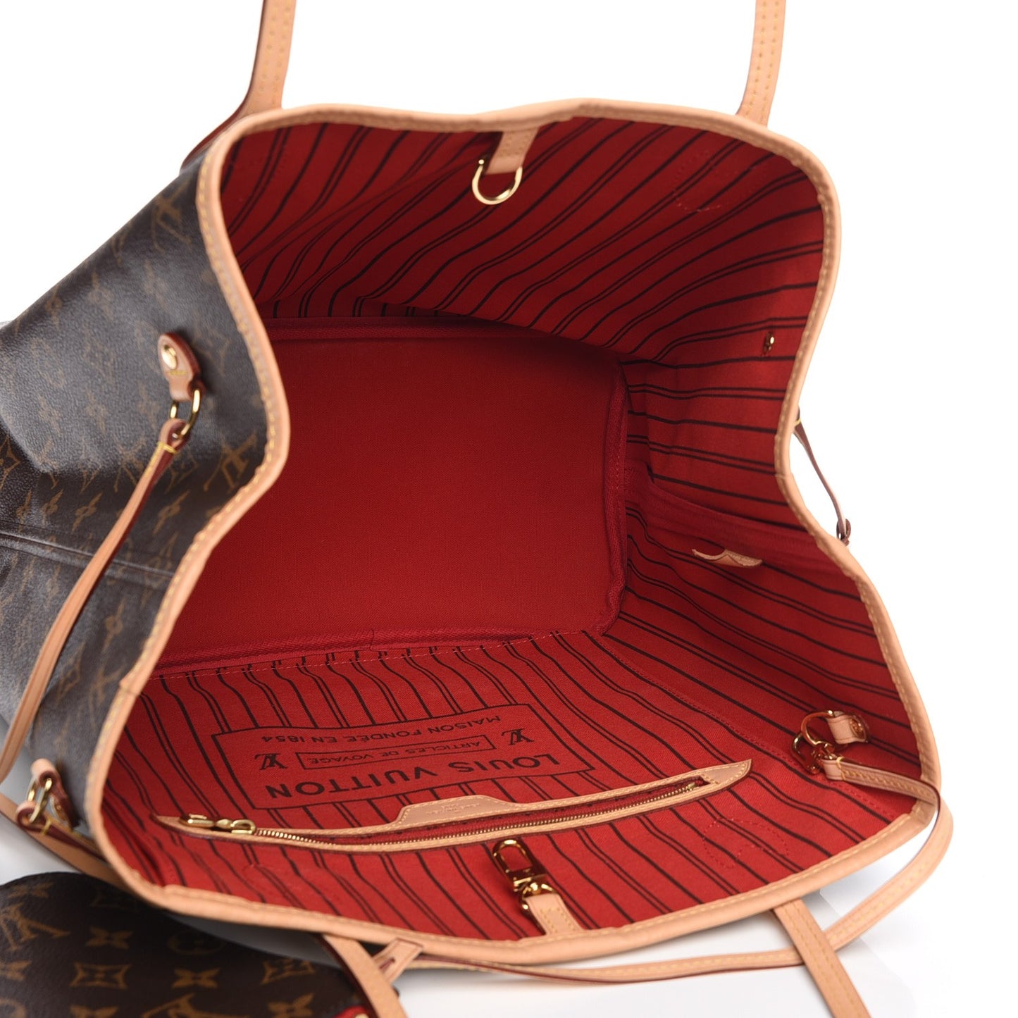Monogram Neo Neverfull MM Cherry