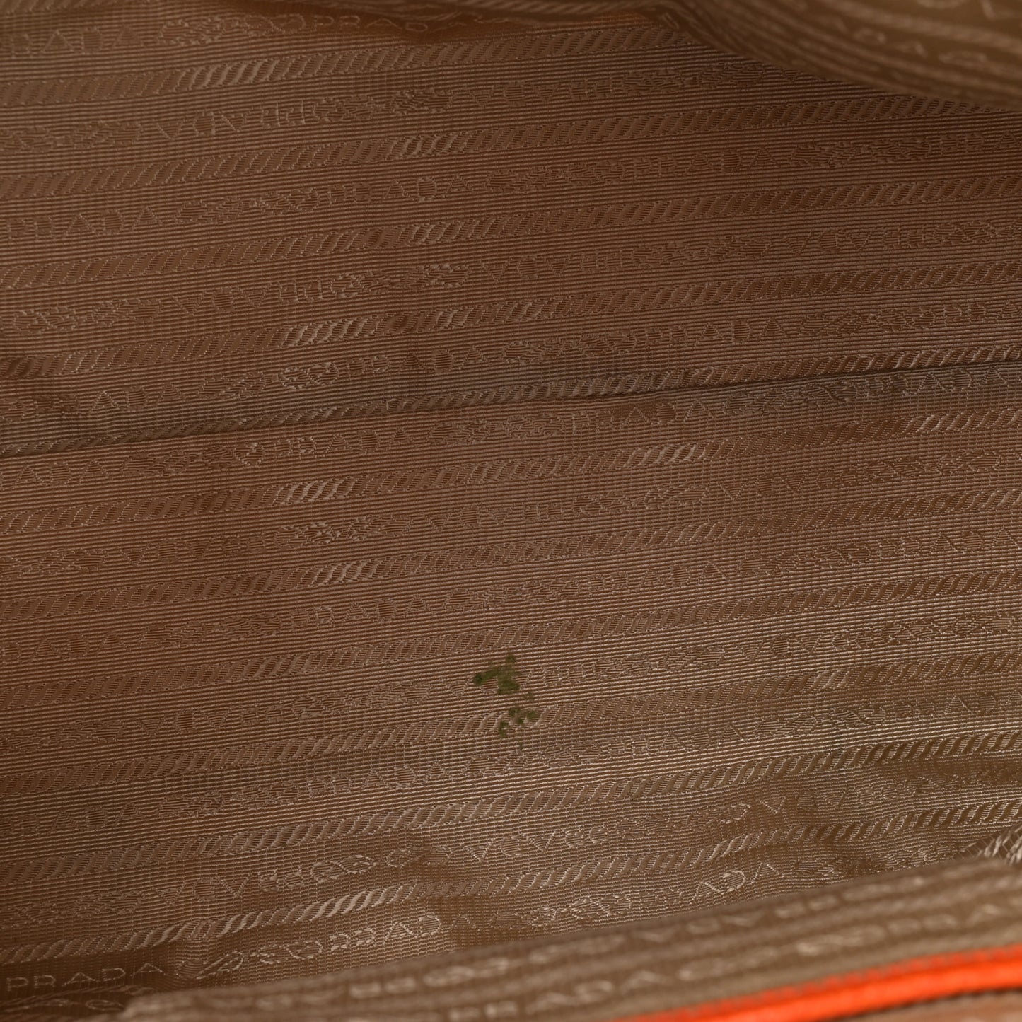 Canapa Stampata Frame Bag Papaya