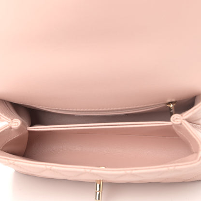 Chanel Caviar Quilted Mini Coco Handle Flap Light Pink 4 of 4