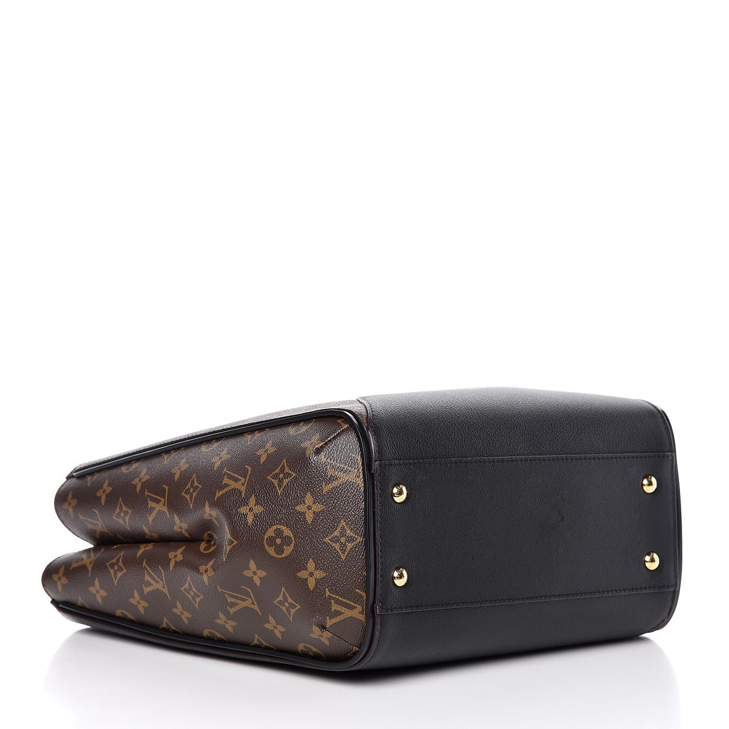 Calfskin Monogram Kimono Tote Black