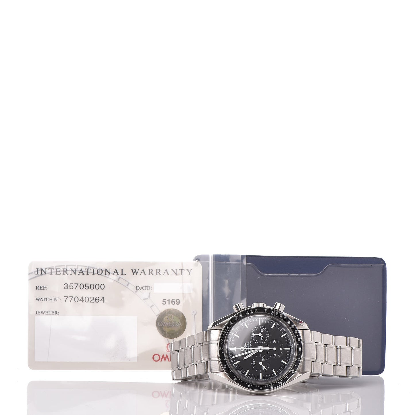 Stainless Steel 42mm Speedmaster Moonwatch Professional Chronograph Manual Winding Watch Black 3570.50.00