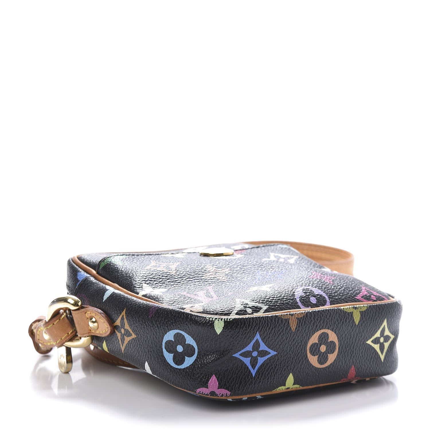 Louis Vuitton Monogram Multicolor Rift Black 4 of 10