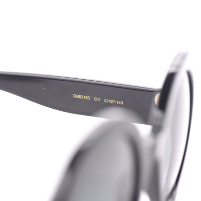 Gucci Acetate Round GG Sunglasses GG0319S Black 6 of 11