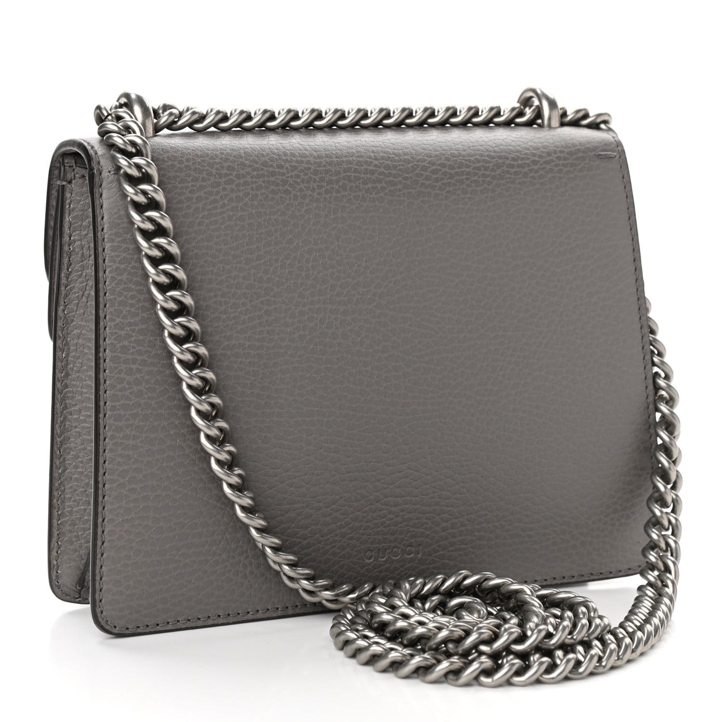 Calfskin Mini Dionysus Shoulder Bag Dusty Grey