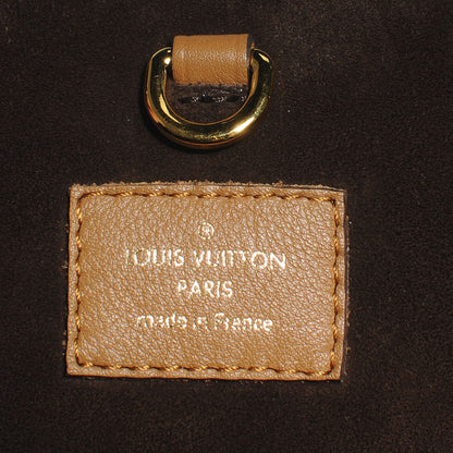 Louis Vuitton Veau Soie Calfskin Flore Tote Hazelnut 6 of 7