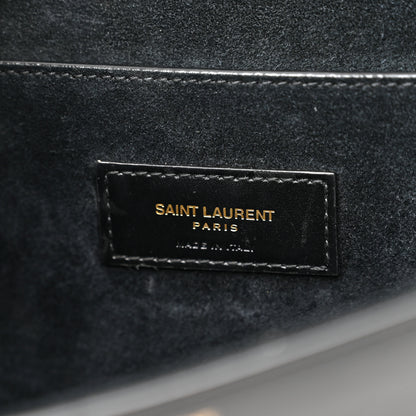 Saint Laurent Calfskin Monogram Small Dylan Shoulder Bag Black 6 of 15