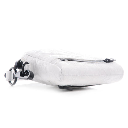 Alexander Wang Leather Pebbled Large Fumo Wristlet White 4 of 6