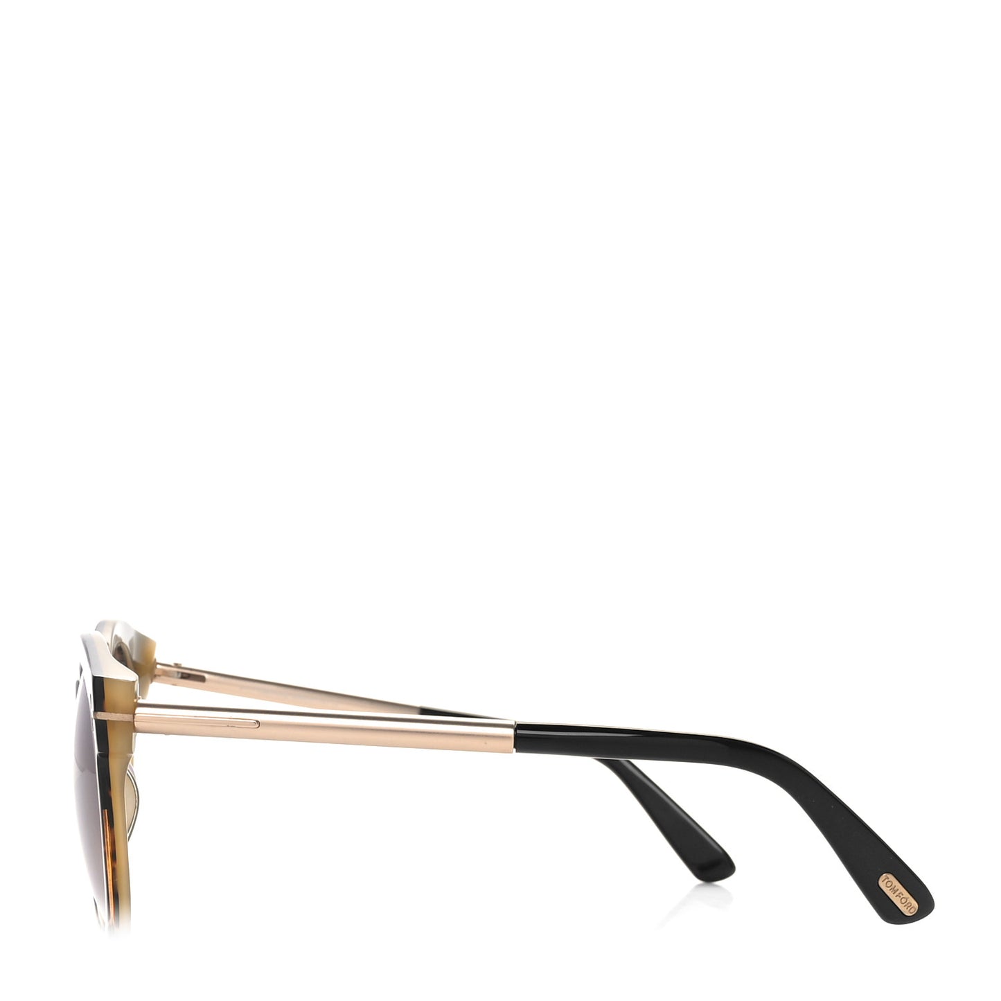 Janina Round Sunglasses TF435 Tortoise Black