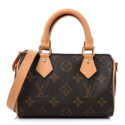 Louis Vuitton Monogram Nano Speedy Bandouliere 1 of 11
