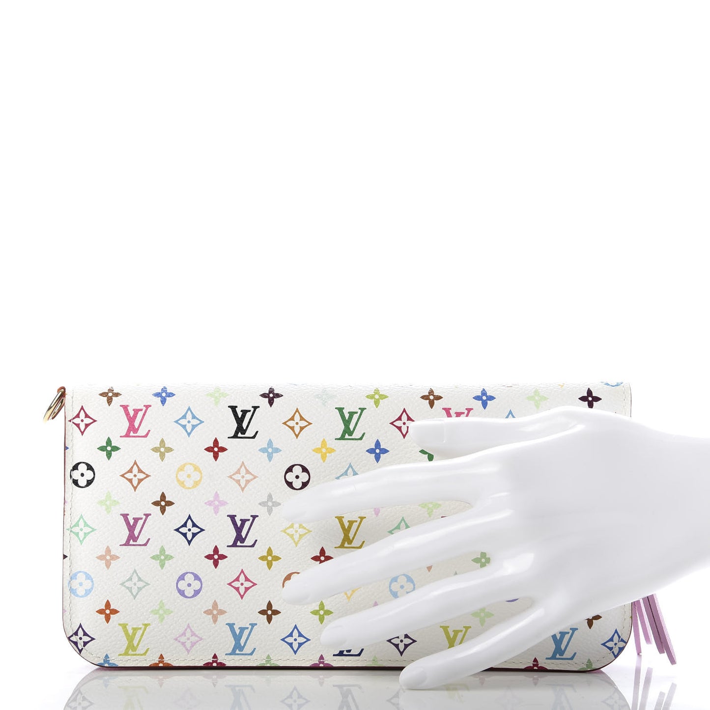 Monogram Multicolor Insolite Wallet White Litchi