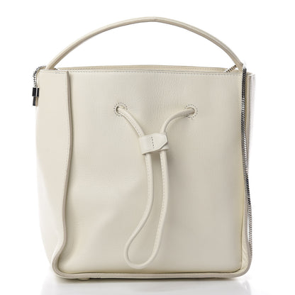 3.1 Phillip Lim 3.1 Smooth Calfskin Small Soleil Bucket Bag Off White 3 of 19
