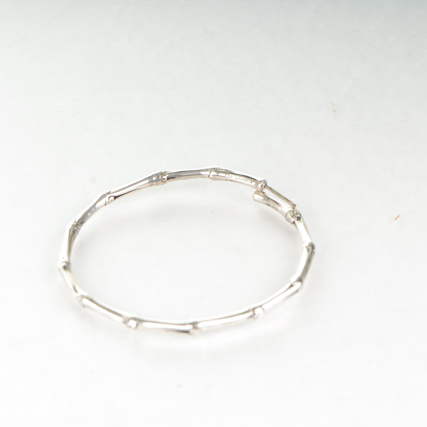 JOHN HARDY Sterling Silver 57mm Bamboo Hoop Earrings