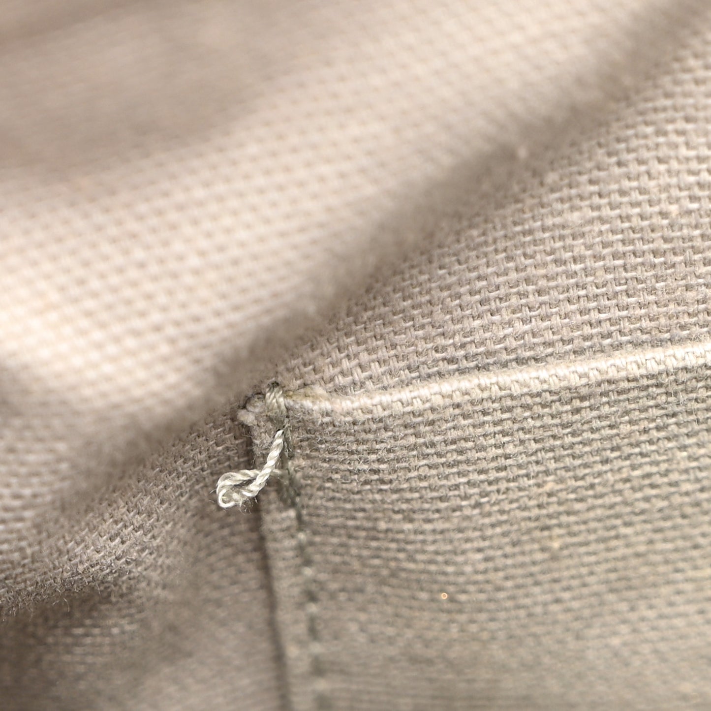 Calfskin Small Voyou Bag Light Grey