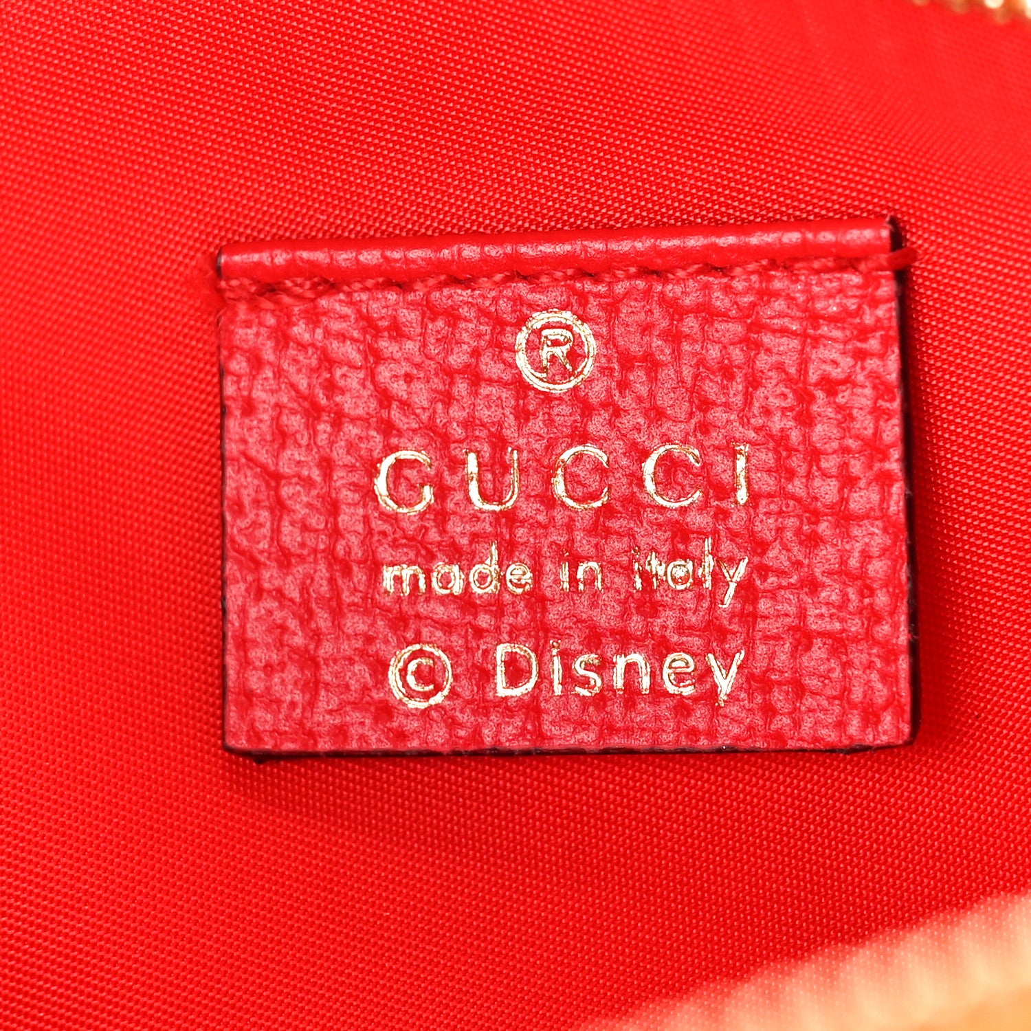 Gucci X DISNEY GG Supreme Monogram Web Daisy Donald Duck Pencil Case Blue 6 of 9