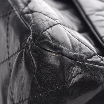 Chanel Aged Calfskin Quilted 2.55 Reissue 227 Flap Black 14 of 15