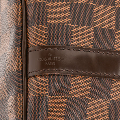Louis Vuitton Damier Ebene Speedy Bandouliere 30 6 of 11