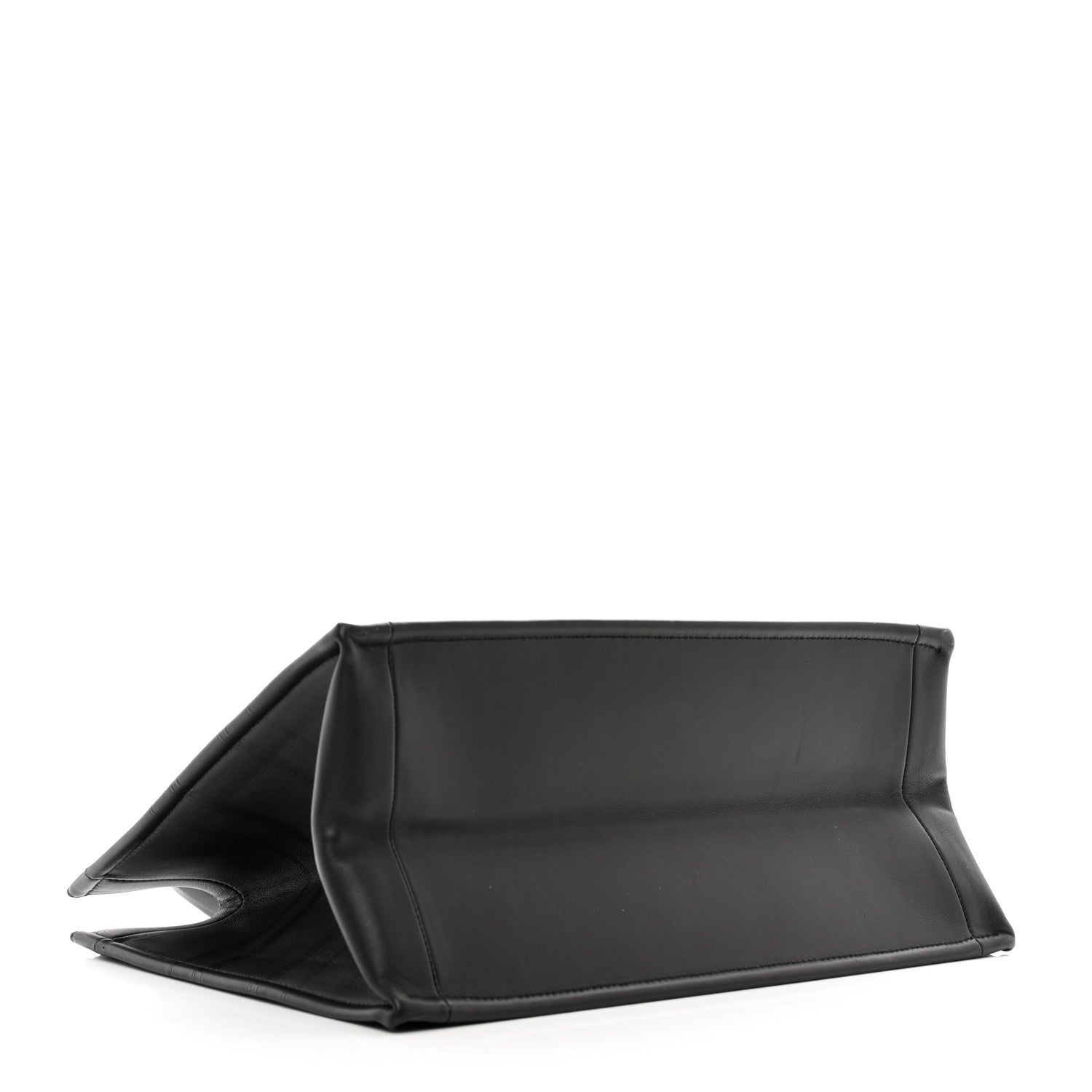 Christian Dior Calfskin Embossed Medium Book Tote Black 4 of 11