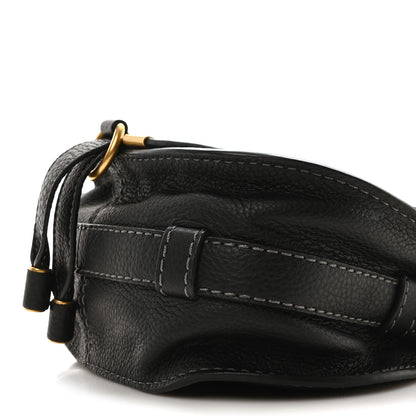 Chloe Calfskin Mini Marcie Round Crossbody Bag Black 11 of 11