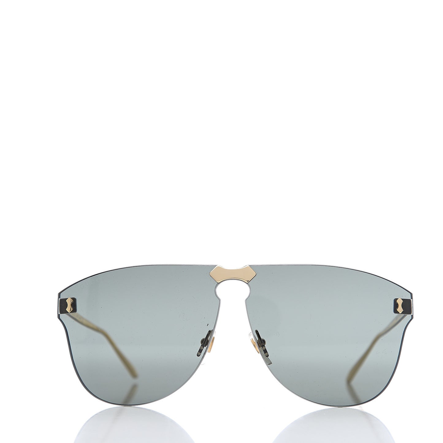 Rimless Sunglasses GG0354S Gold