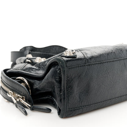 Balenciaga Agneau Giant 12 Silver Hardware Mini City Black 9 of 10