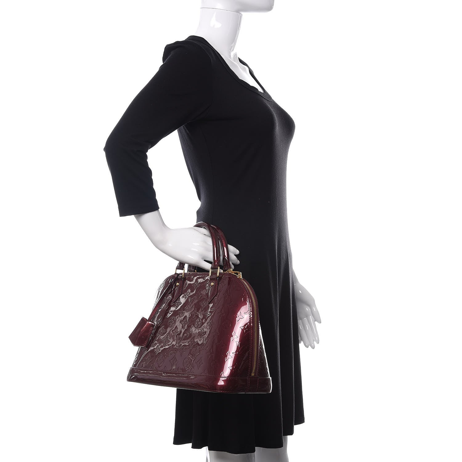 Louis Vuitton Vernis Alma PM Amarante 2 of 9