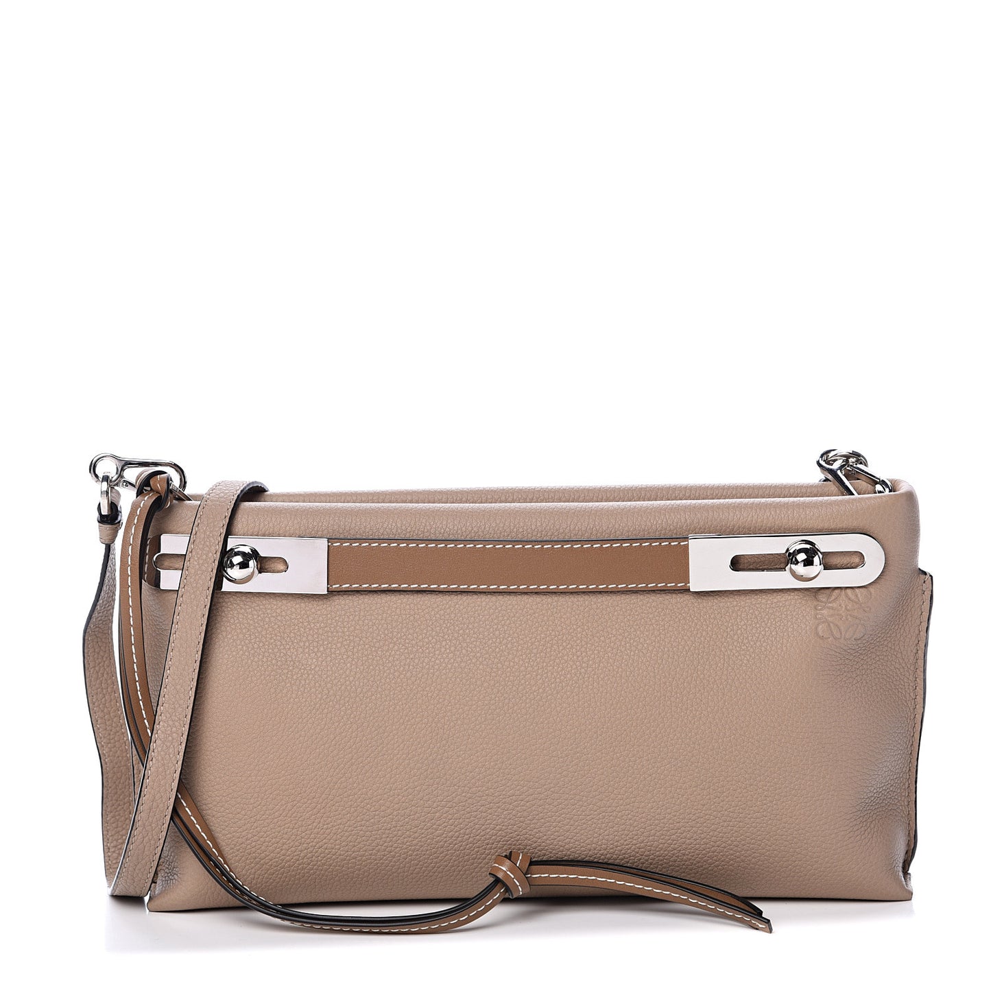 Grained Calfskin Small Missy Bag Sand