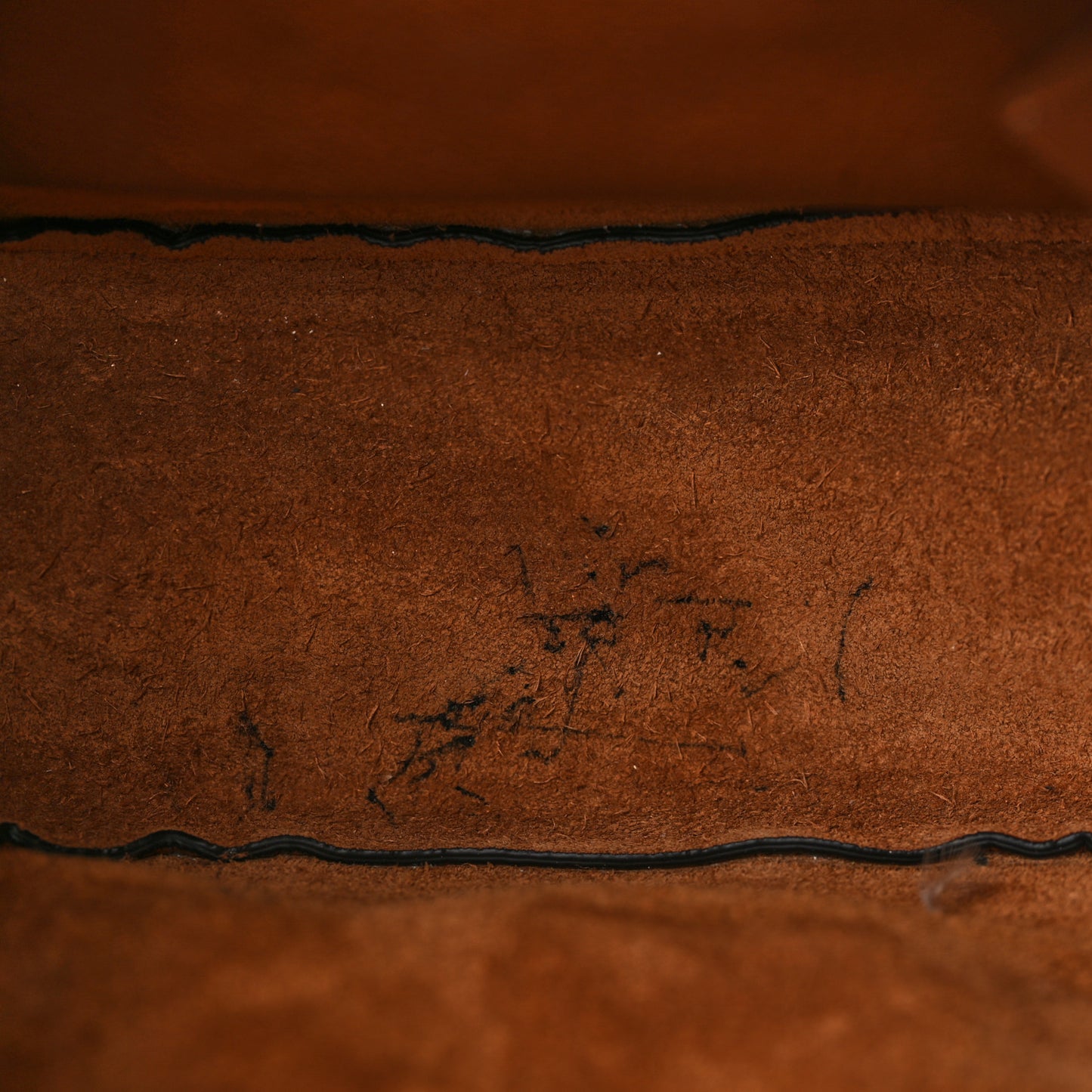 Pebbled Calfskin Rockstud Saddle Bag Saddle Brown