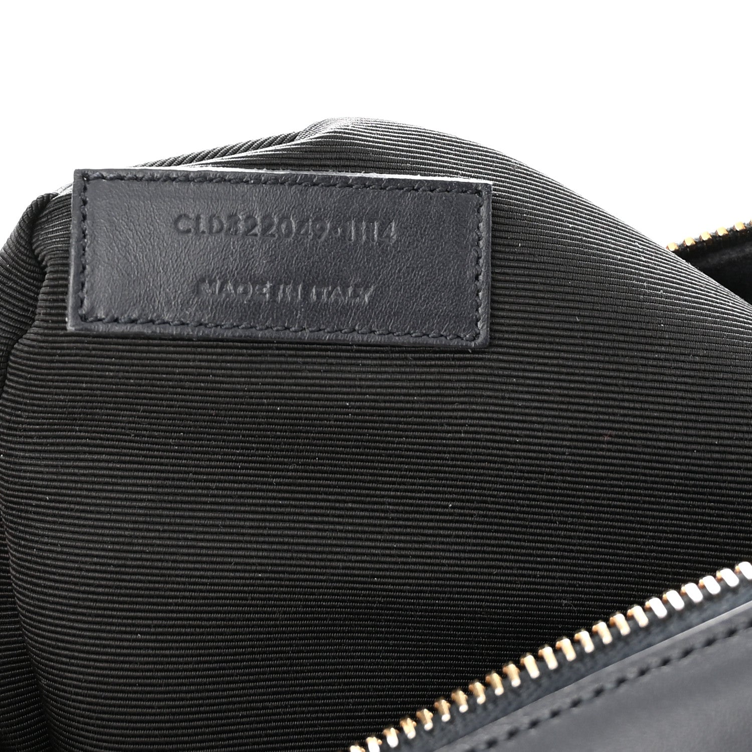 Saint Laurent Calfskin Classic Duffle 6 Marine 7 of 11