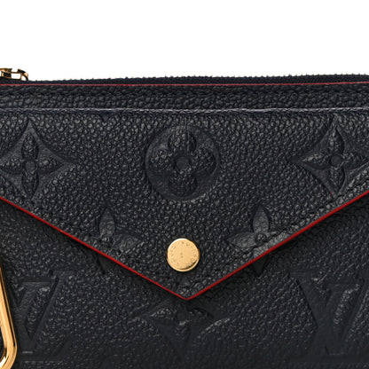 Louis Vuitton Empreinte Recto Verso Card Holder Marine Rouge 8 of 11