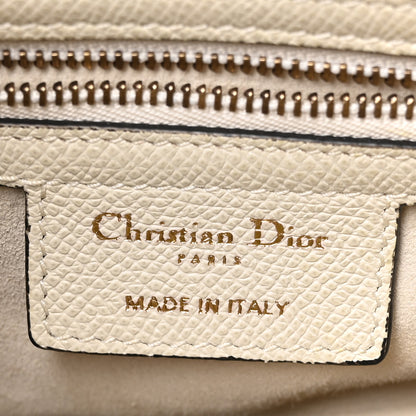 Christian Dior Grained Calfskin Saddle Bag White 6 of 10