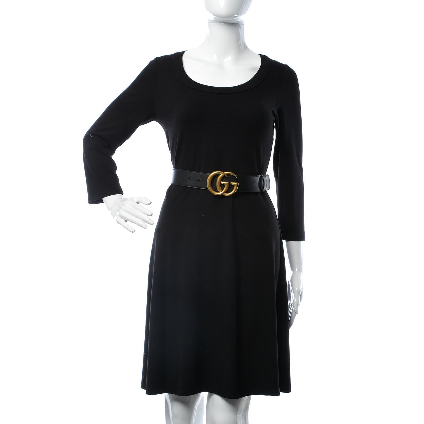 Calfskin Double G 40mm Belt 100 40 Black