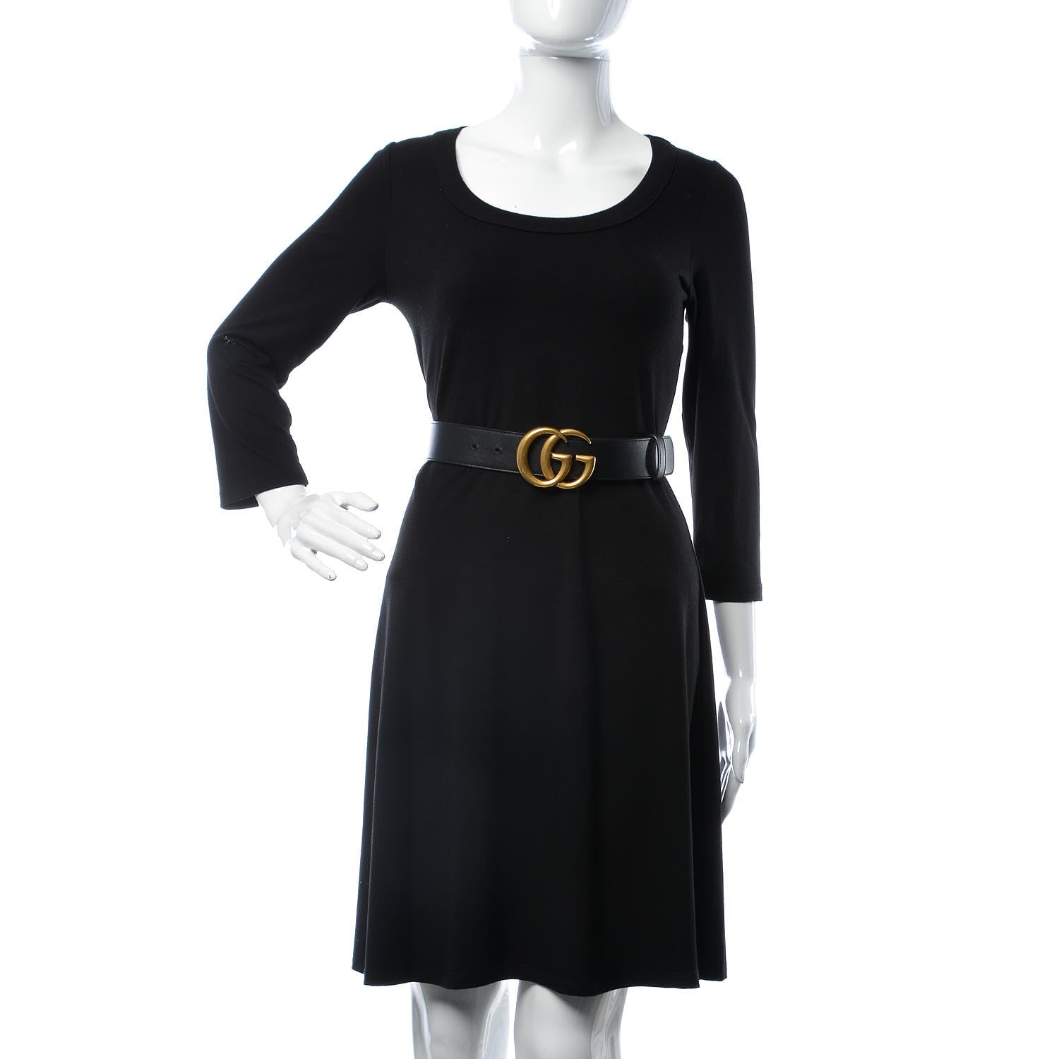 Gucci Calfskin Double G 40mm Belt 100 40 Black 2 of 6