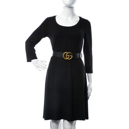 Gucci Calfskin Double G 40mm Belt 100 40 Black 2 of 6