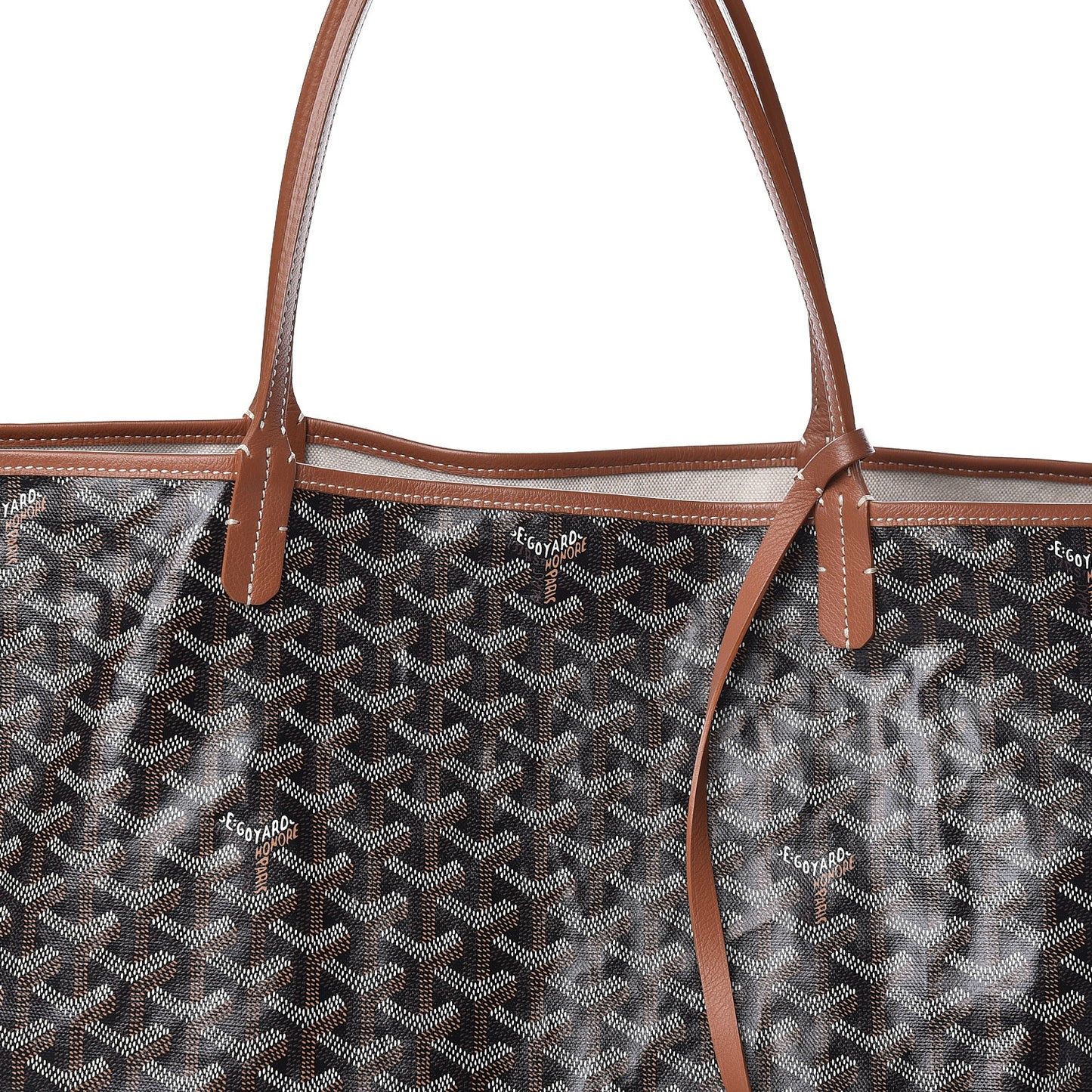 Goyardine Saint Louis GM Black Gold