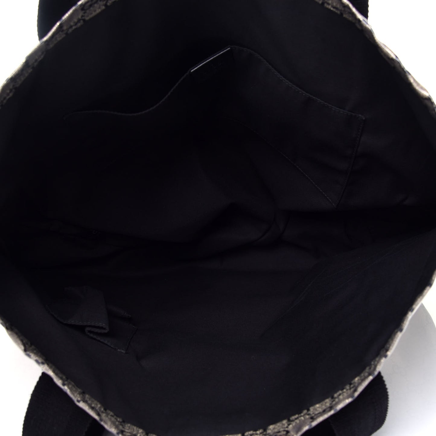 Crystal Monogram Medium Vertical Tote Black